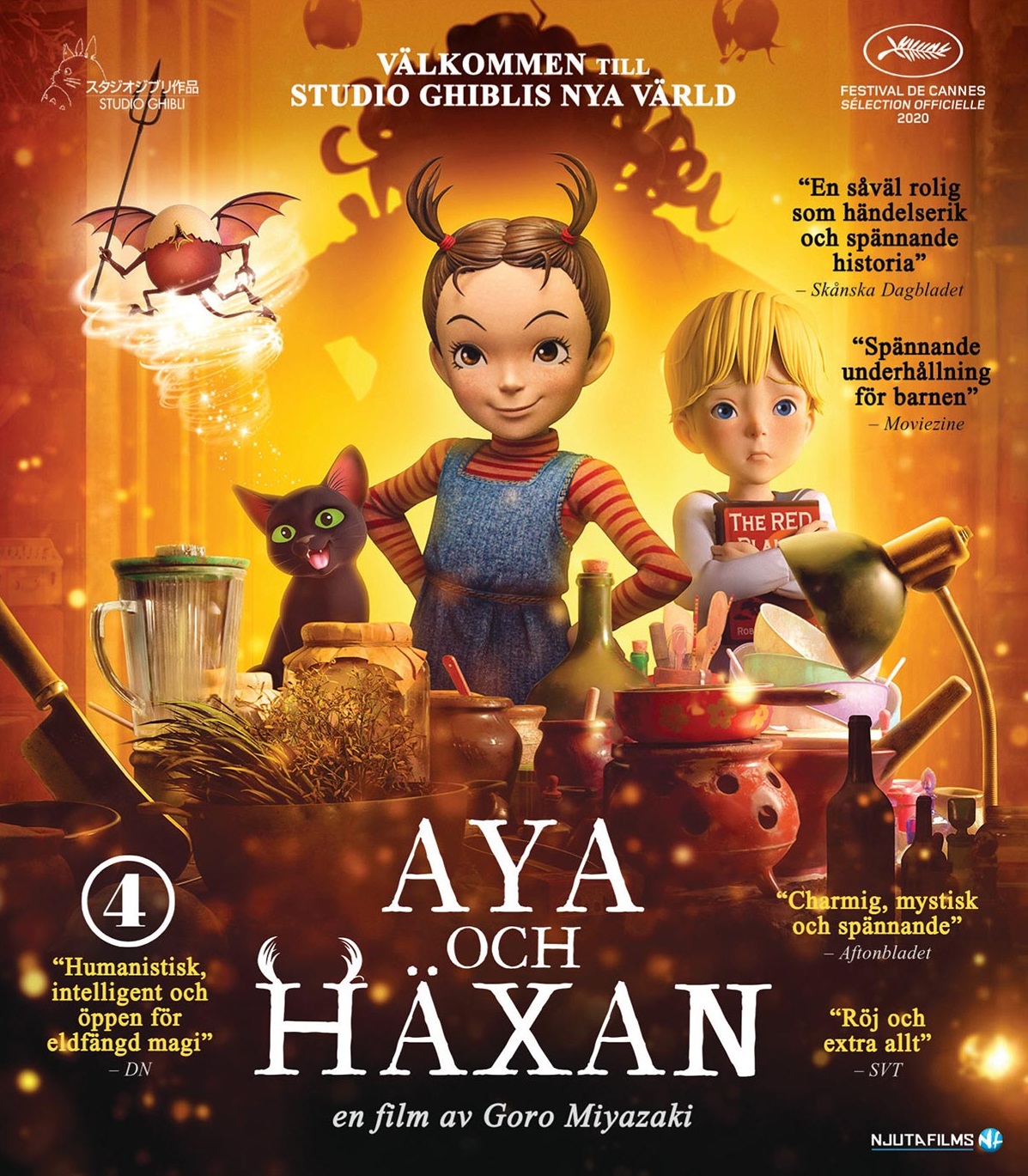 Aya Och Häxan (Blu-ray)