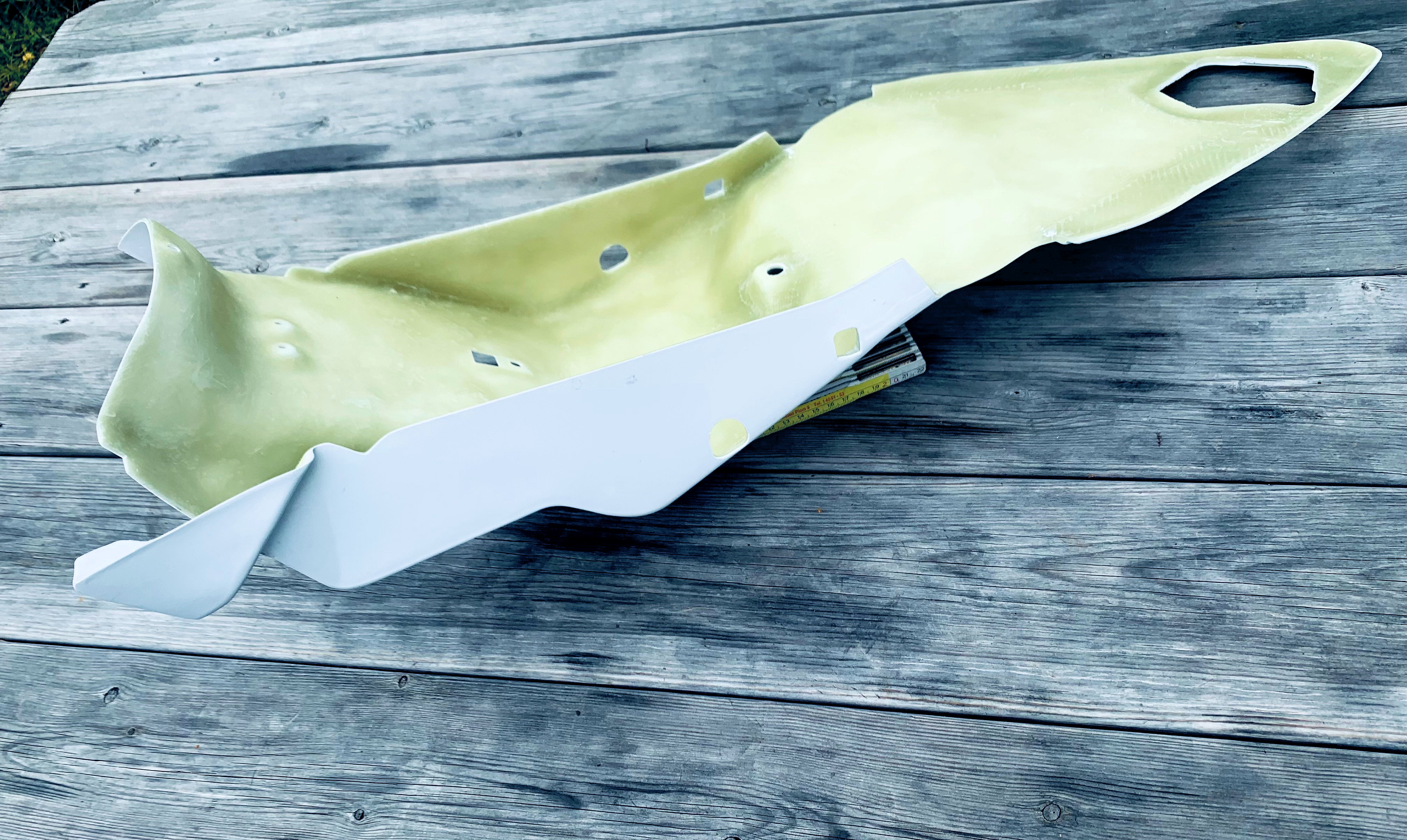 EBR 1190 RX / SX Undertray, Fiberglas - 2