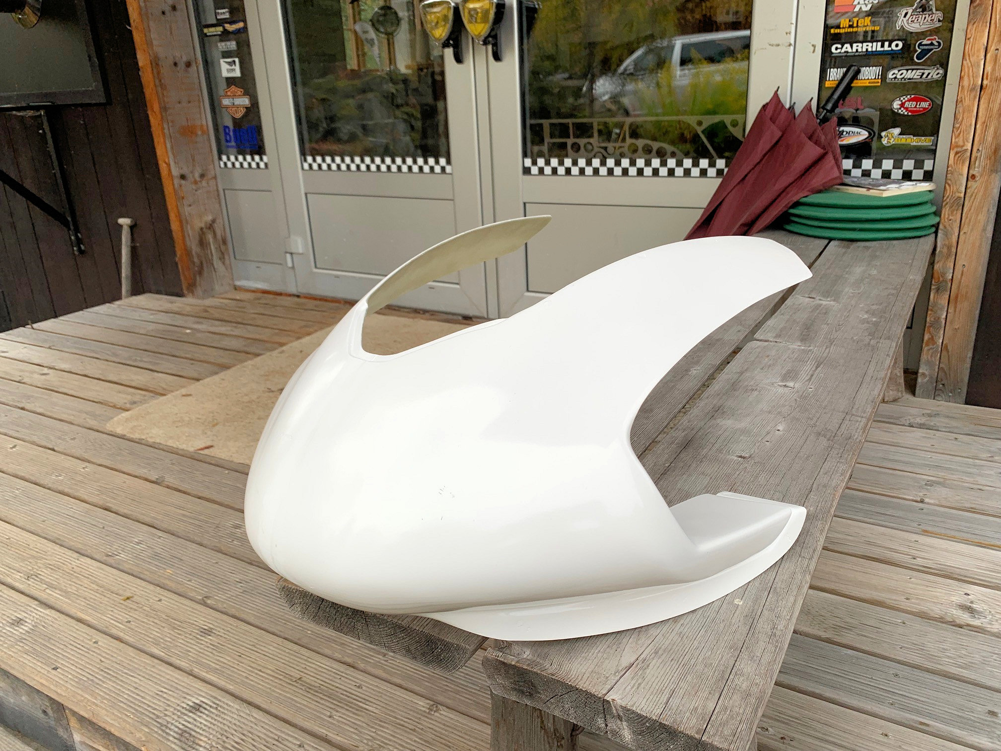 EBR 1190 RX Racing Upper Fairing, Fiberglas - 3