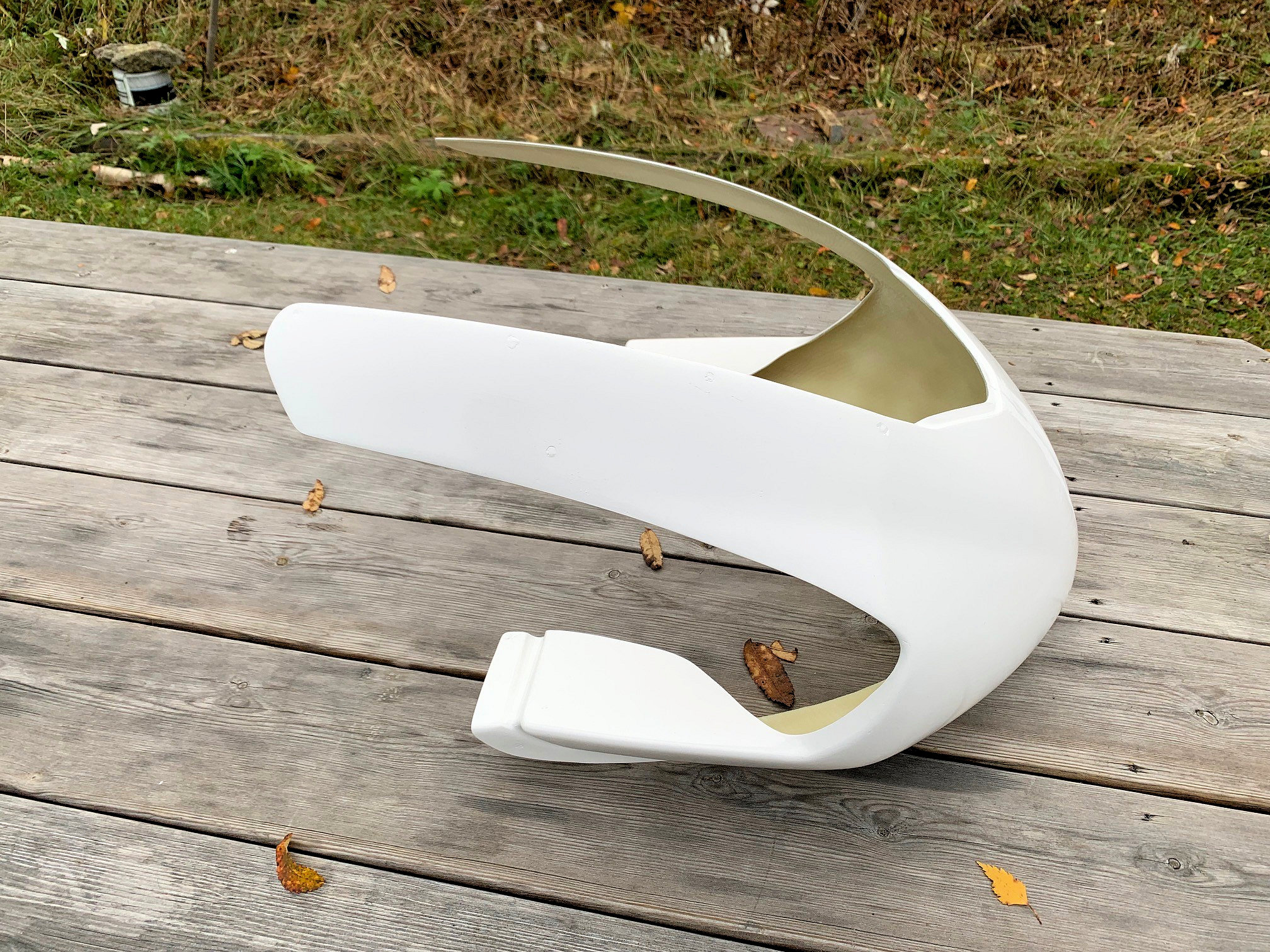 EBR 1190 RX Racing Upper Fairing, Fiberglas - 2