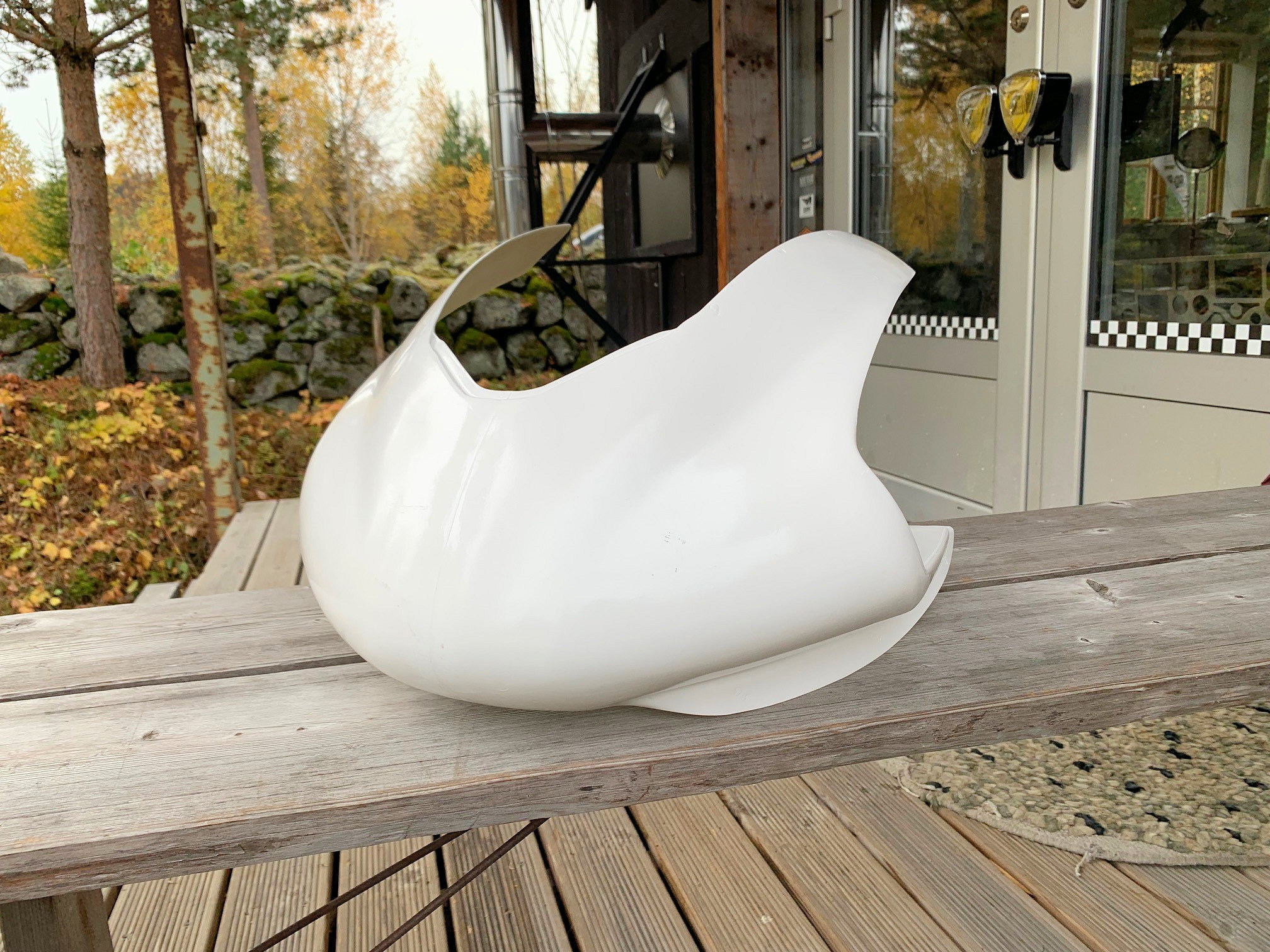 EBR 1190 RX Racing Upper Fairing, Fiberglas