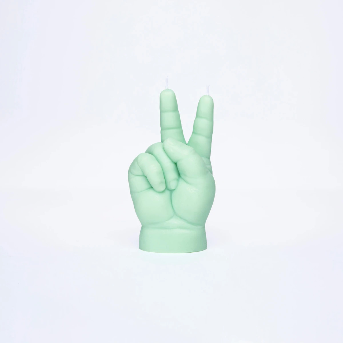 Candle Hand Baby - Peace, pastel green