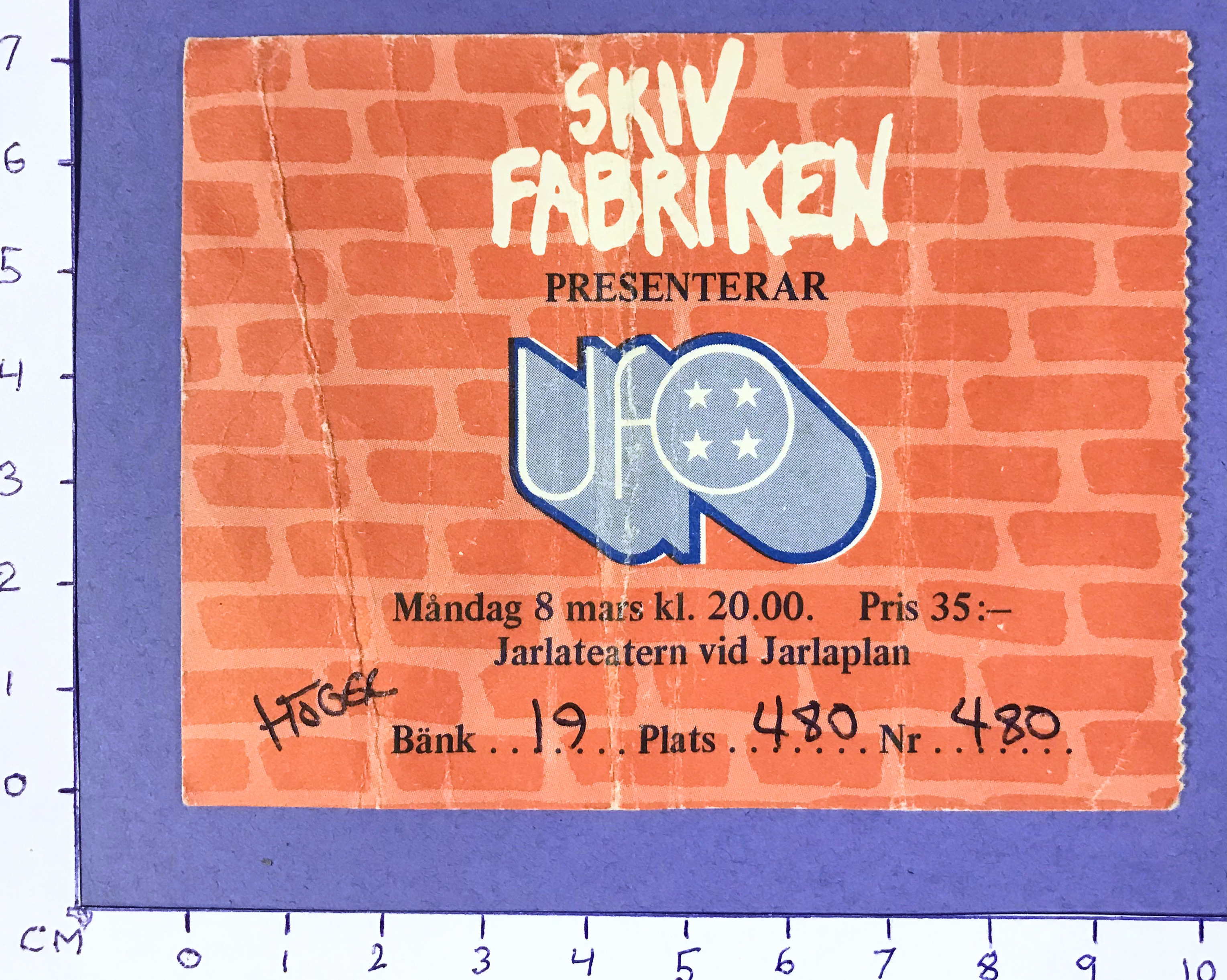 UFO - Stockholm 1975