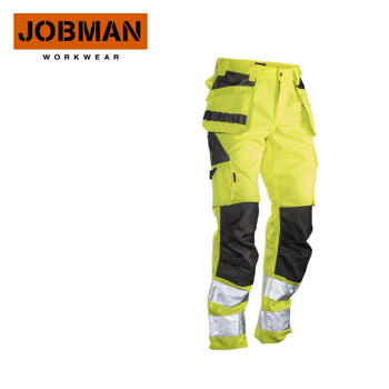 Käsityöhousut Jobman 2377 Keltainen Musta KL2