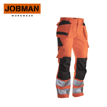 Käsityöhousut Jobman 2377 Oranssi Musta KL2