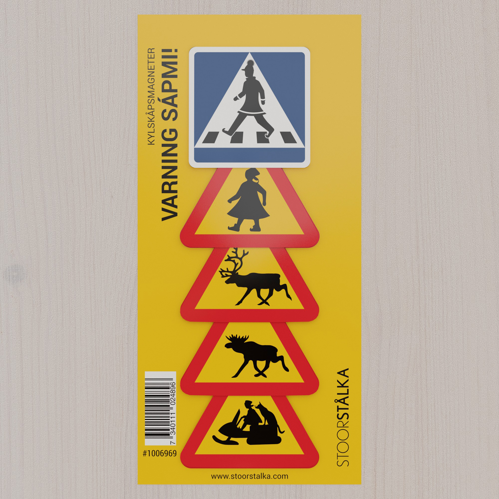 Kühlschrankmagnete Achtung Sápmi! - 2
