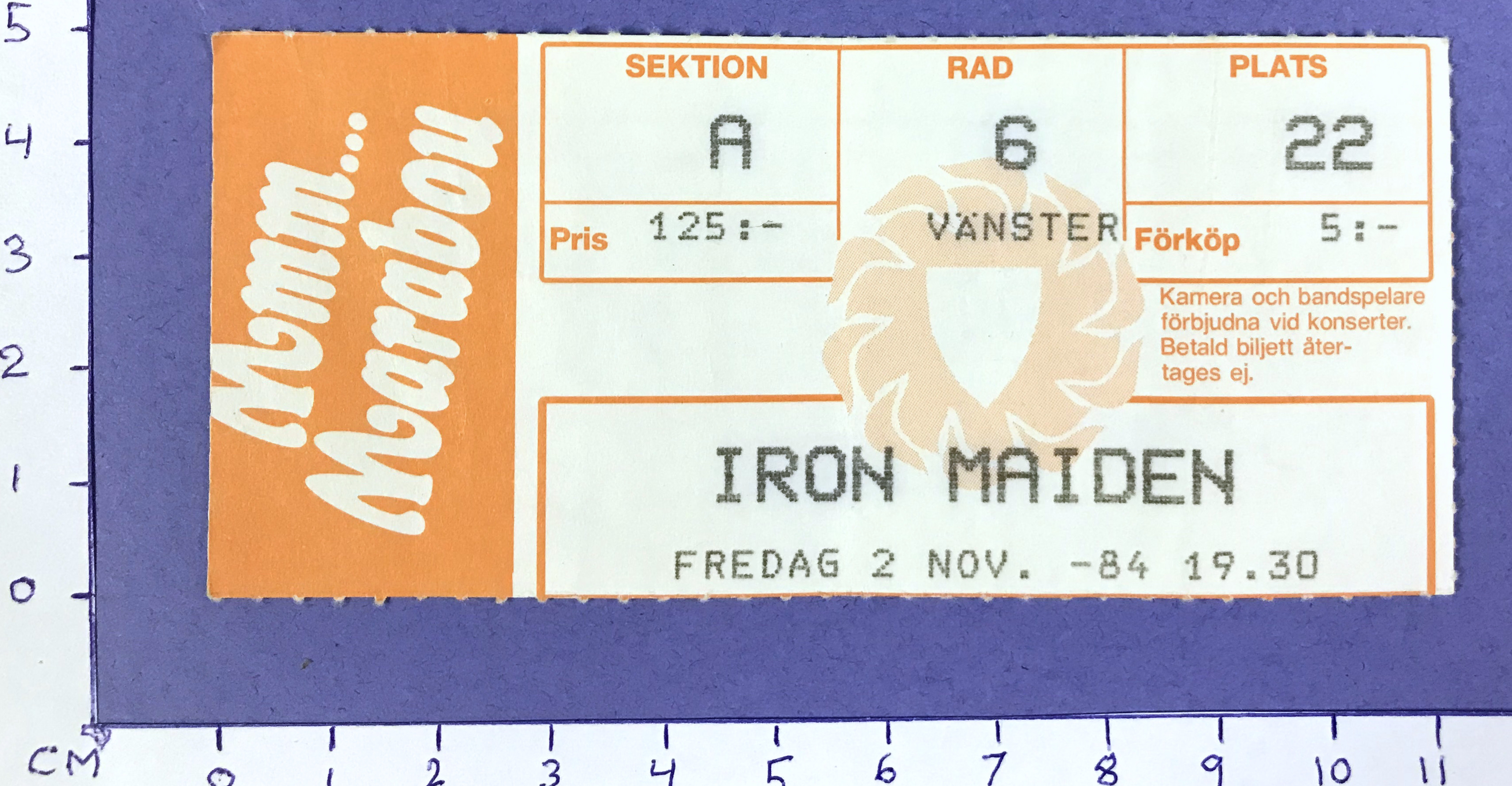 iron maiden tour dates 1984