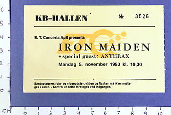 IRON MAIDEN - Copenhagen 1990