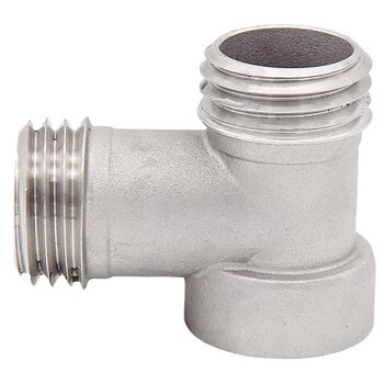 PET-adapter T-koppling (rostfri)
