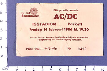 AC/DC - Stockholm 1986