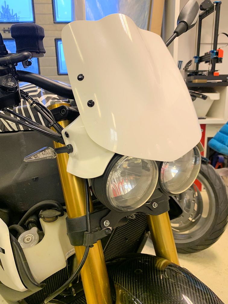 EBR  / Buell 1190 SX Dual Frontlamp Conversion Kit  - 6