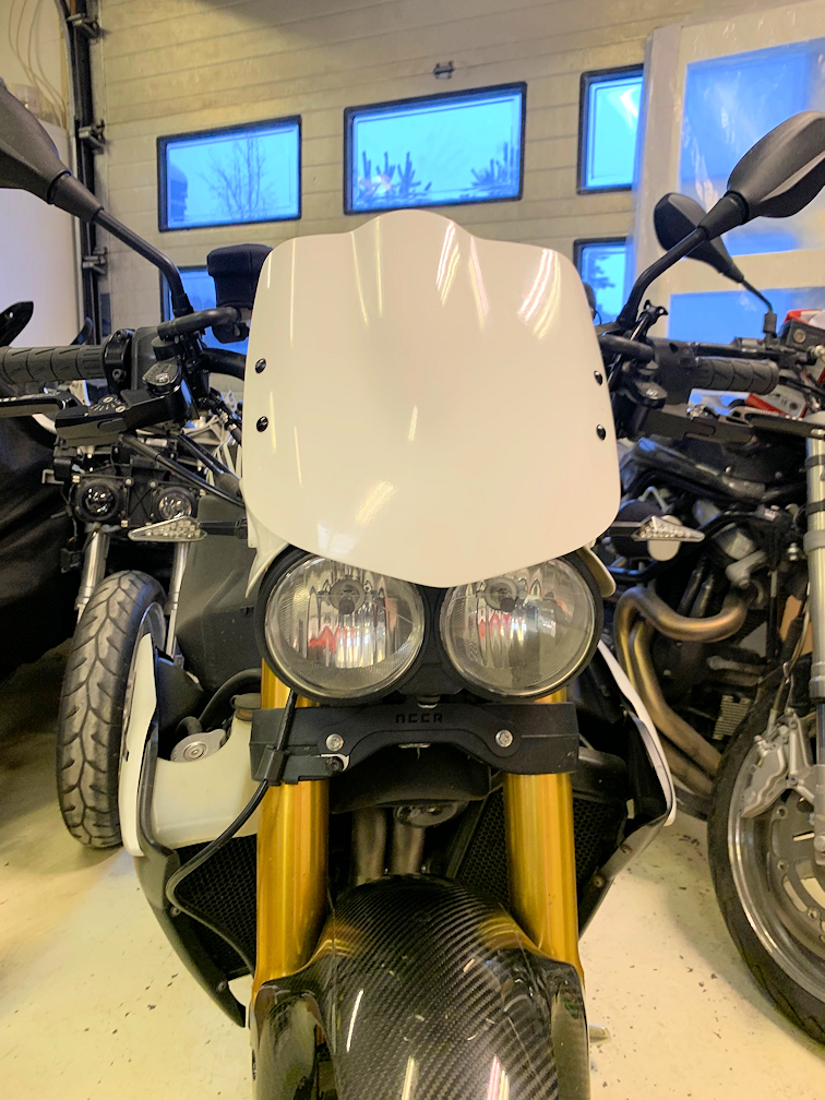 EBR  / Buell 1190 SX Dual Frontlamp Conversion Kit  - 5