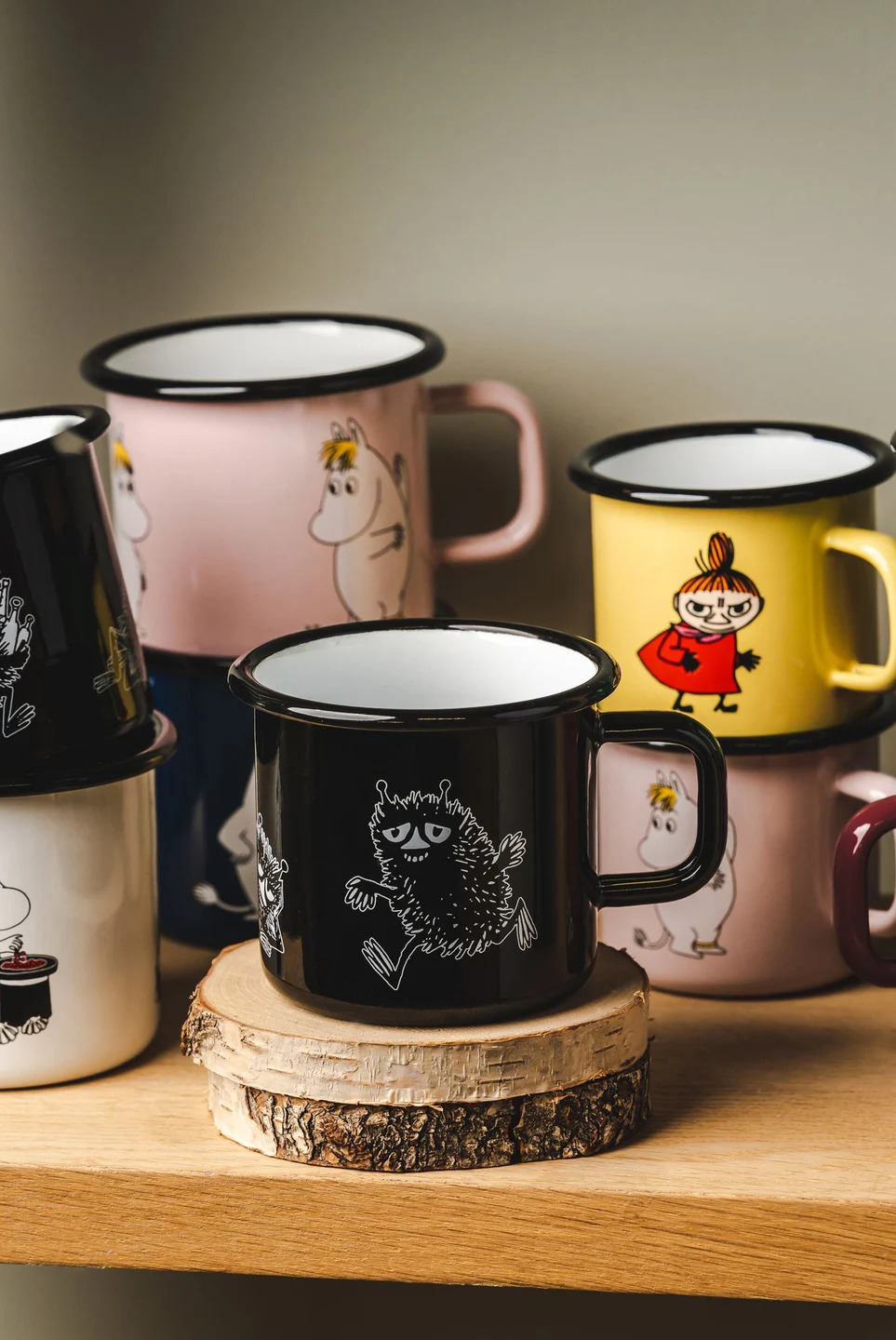 Mumin emaljmugg 3,7 dl- Stinky - 5