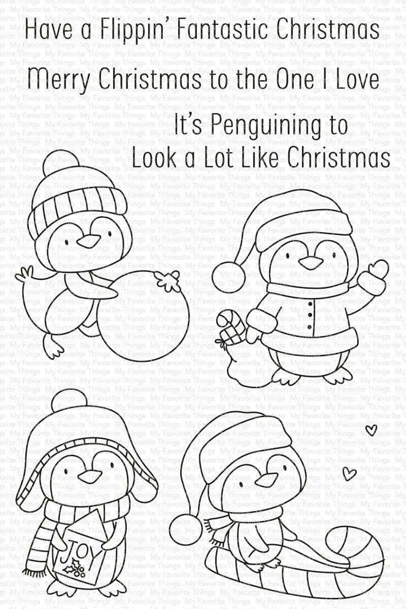 MY FAVORITE THINGS -It's Penguining to Look a Lot Like  Christmas  