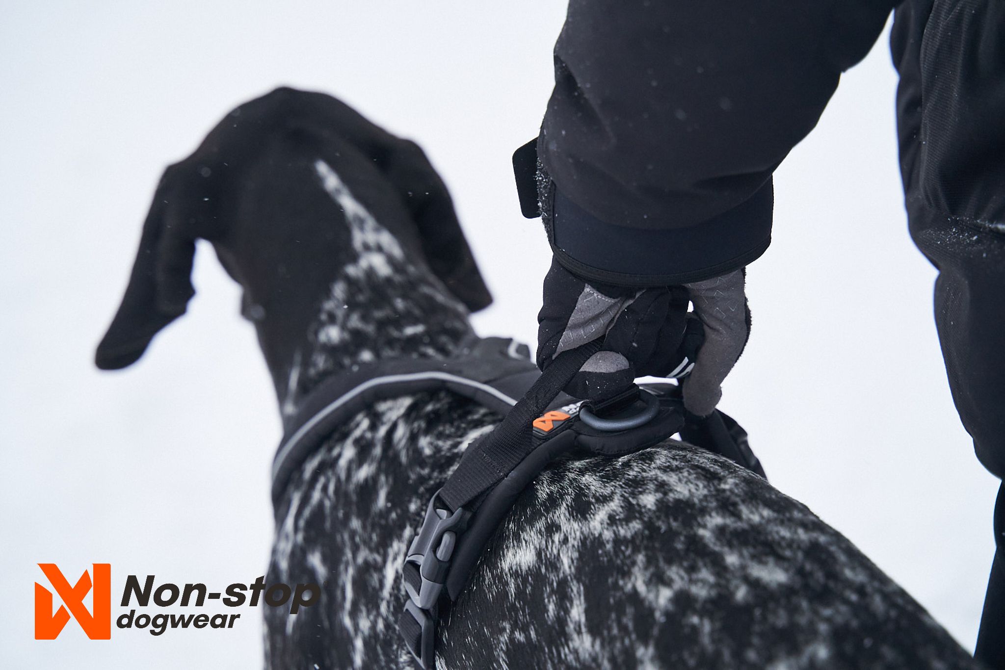 Non-stop Line Harness Grip, Svart - 7
