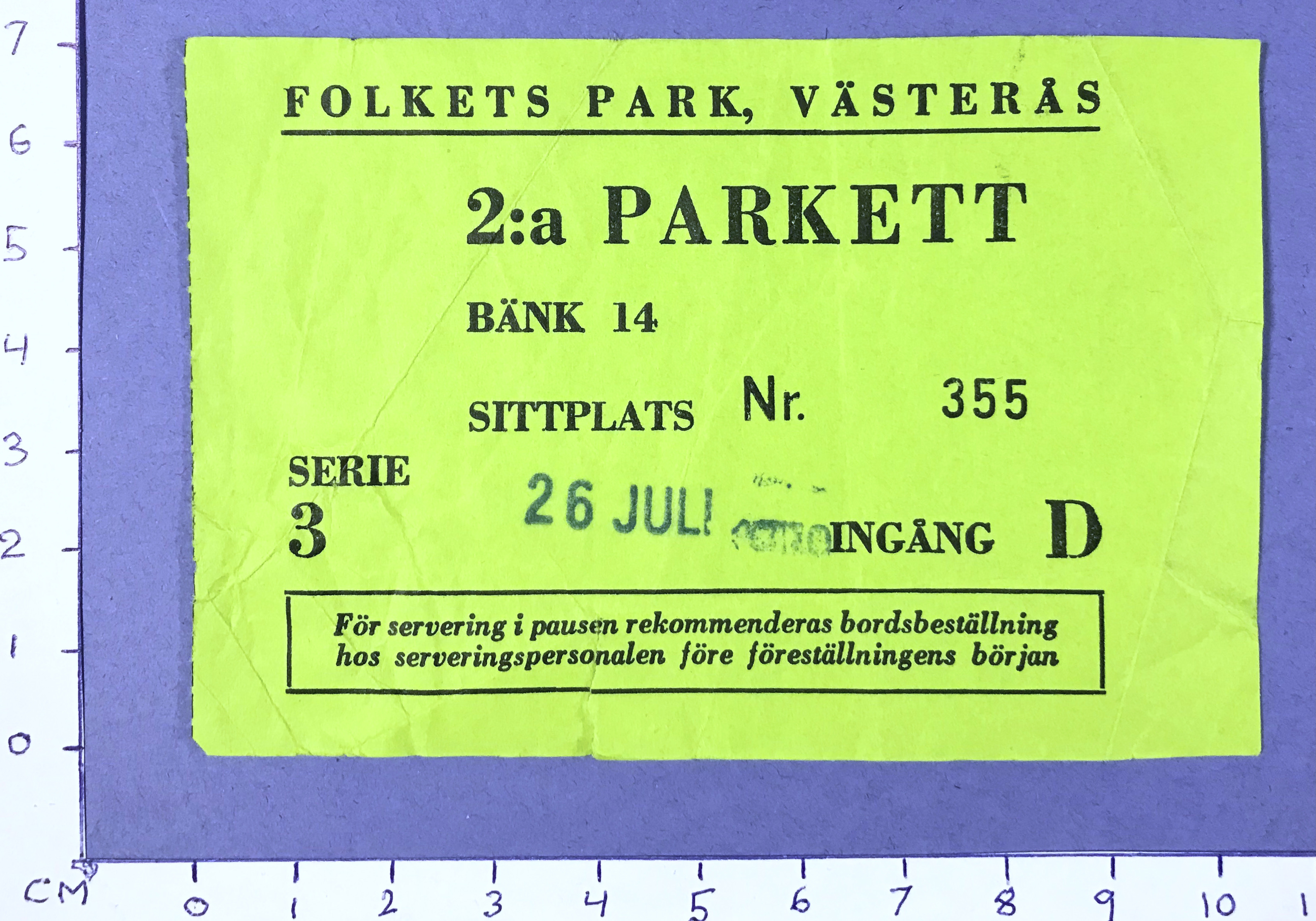 PHIL LYNOTT - Västerås 1983