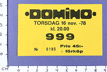 999 - Stockholm 1978