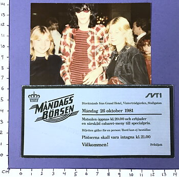 RAMONES - TV-inspelning, Stockholm 1981