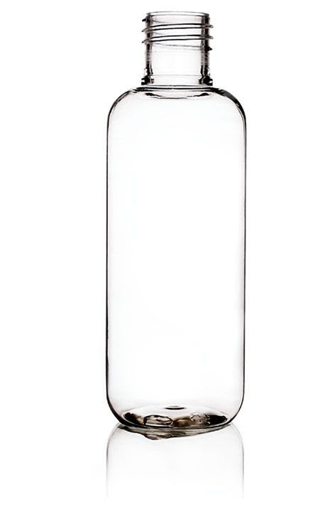 PET-flaska Klar med Spray Trigger i Svart  - 250 ml 