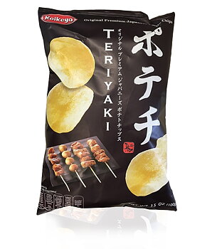 Koikeya Potechi Teriyaki Chips, 100 g