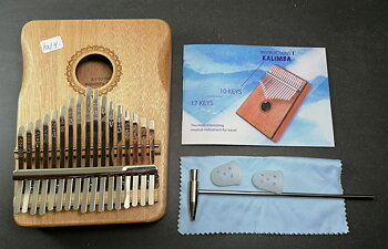 Kalimba i Trä , Ergo Design (Natur trä ) - Tumpiano