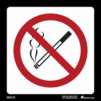 Marine Terminal & Airport Signs (ICAO 9363) "No smoking terminals" - IMPA 33.2420
