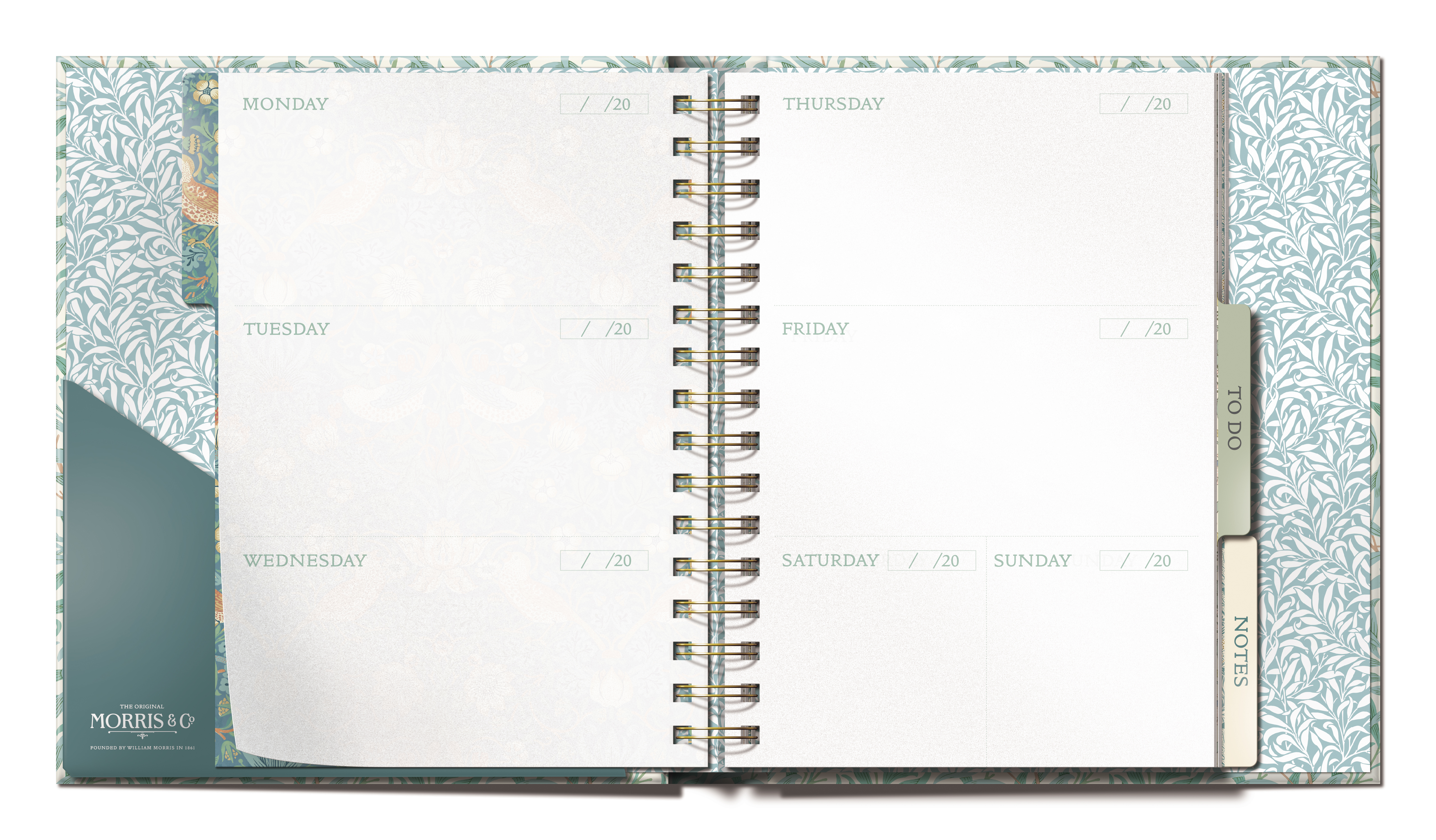 Daily Organiser, William Morris - 2