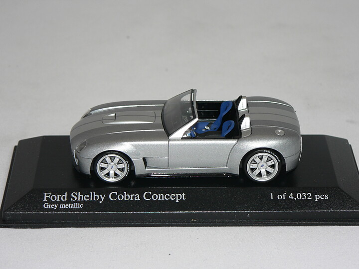 Ford Shelby Cobra Concept -2004 (1 of 4032 pcs)  1:43  Minichamps