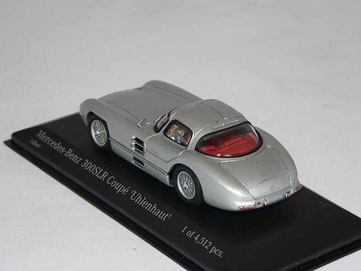 Mercedes Benz 300SLR Coupé "Uhlenhaut" -1955 (1 of 4512 pcs)  1:43  Minichamps