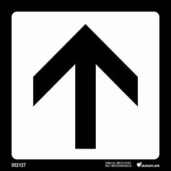 Marine Terminal & Airport Signs (ICAO 9363) "Horizontal/vertical arrow" - IMPA 33.2441