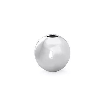 HILKE COLLECTION  VASAMICO 10CM förnicklad mässing