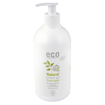 Duschgel Grönt te & granatäpple 500 ml x4, EKO
