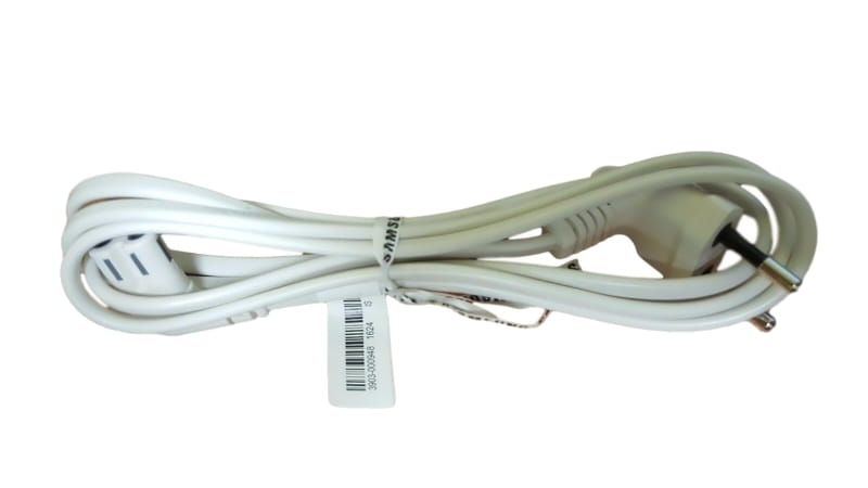 Samsung Power Cord DT;CEE,LP-21L,250V,2.5A,WHT,L