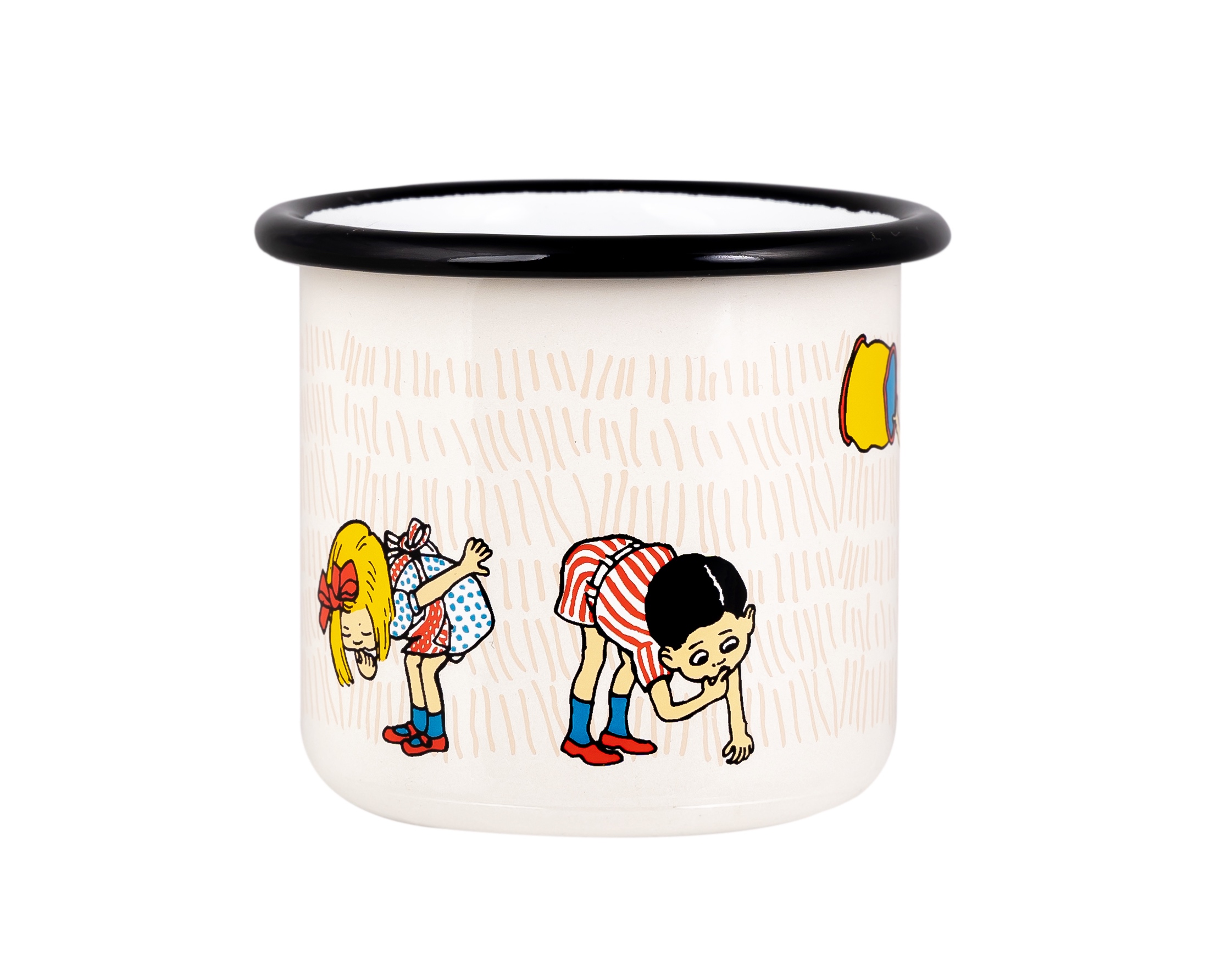 Pippi Långstrump Emaljmugg 2,5 dl - Sakletare - 2