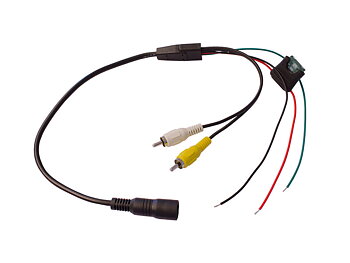 Adapter Mini-DIN (female) till RCA (male)