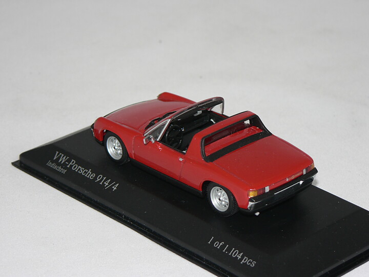 Porsche  914/4  1969-73 (1 of 1104 pcs)  1:43  Minichamps
