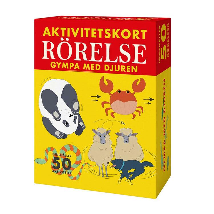 Aktivitetskort Rörelse - gympa med djuren - Leklyckan