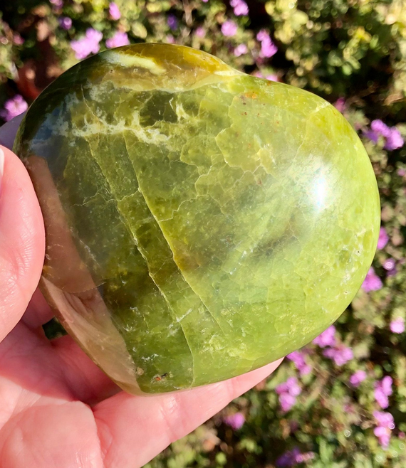 Grön Opal Hjärta - 3