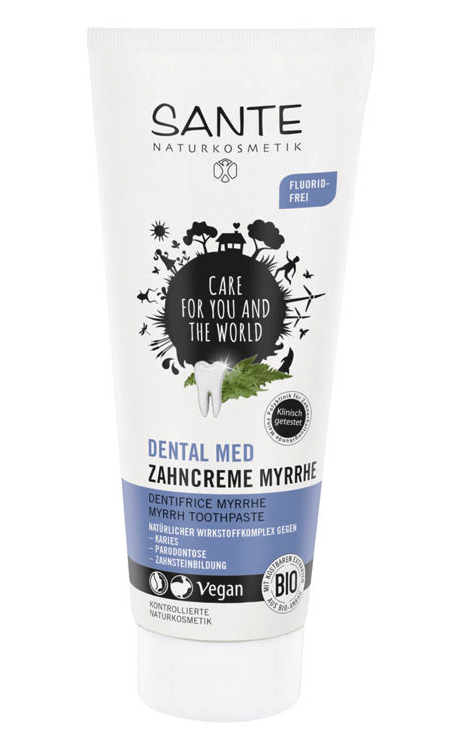 Sante Florfri tandkräm, Myrra - 75ml - Eko