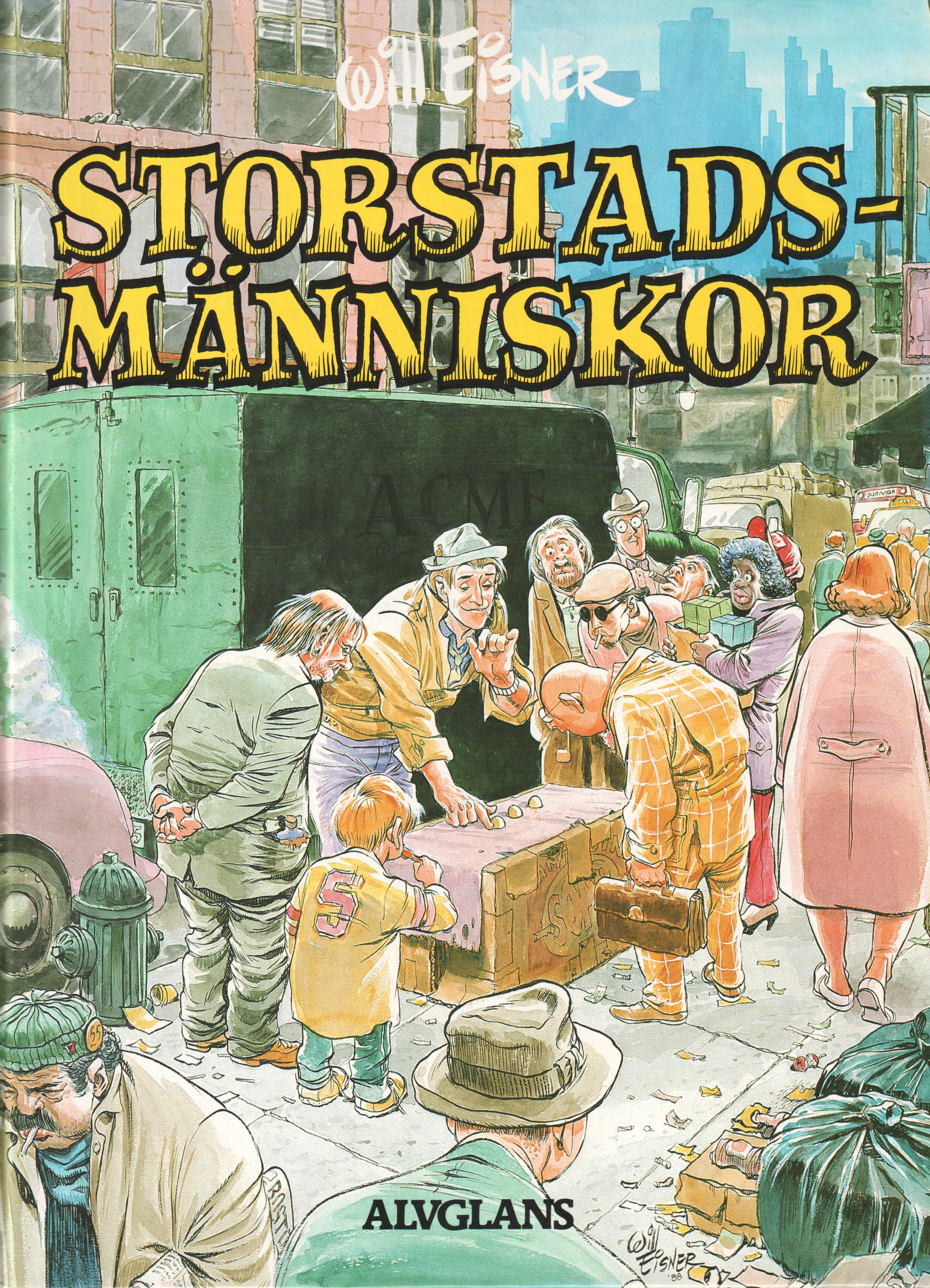 Storstadsmänniskor av Will Eisner