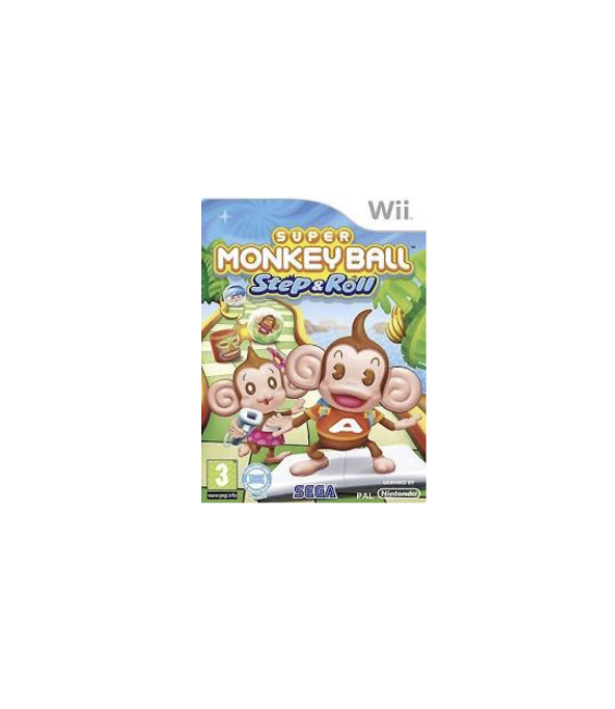 Super Monkeyball - Step & Roll  - Wii