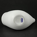Stig Lindberg (Veckla 1950) White Vase with Modern Decor 12 cm