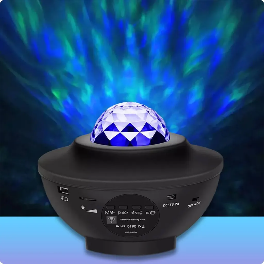 SiGN LED Galaxy Light - Stjärnlampa / Nattlampa - Svart - 2