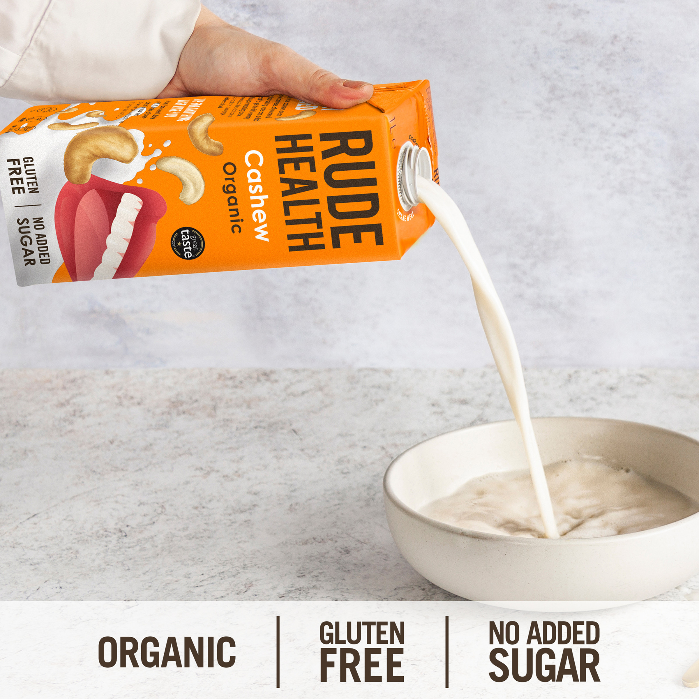 GF Cashewdryck 1 liter x6, EKO - 2