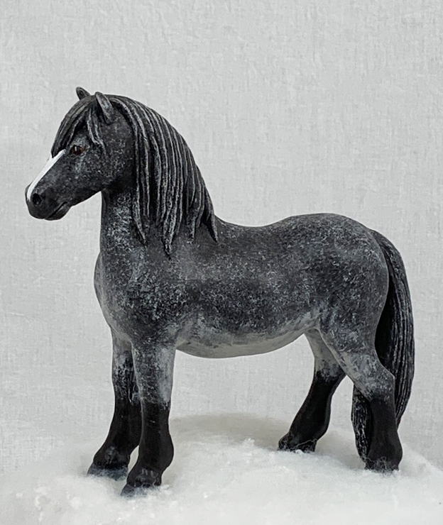Apelgrå Figurin - Erkers Marie Persson