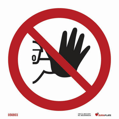 Prohibition sign (PSS) "No entry" - IMPA 33.8502