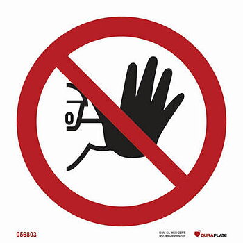 Prohibition sign (PSS) "No entry" - IMPA 33.8502