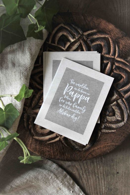 MAJAS COTTAGE "DAD" SMALL CARD