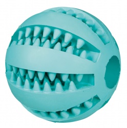 Trixie denta fun, baseball med mintsmak, naturgummi, 6 cm