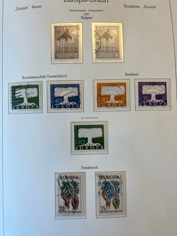 Samling Europa CEPT 1956-1990 - 4